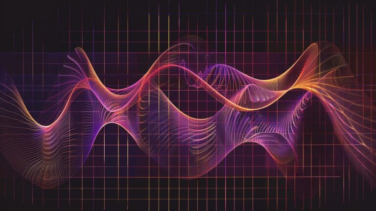 Mann analysiert Biorhythmus Leistungskurve auf Tablet, Diagramm und Datenvisualisierung im Büro